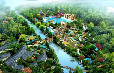 四川成都花水灣溫泉度假村